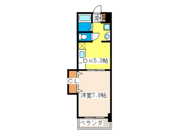 ヴィアーレサンヨーの物件間取画像